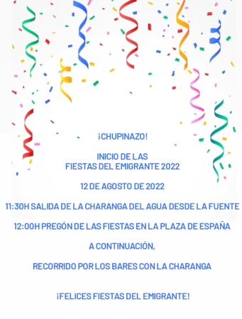 Imagen 12 de Agosto - Inicio de las Fiestas del Emigrante 2022 en Ceclavín