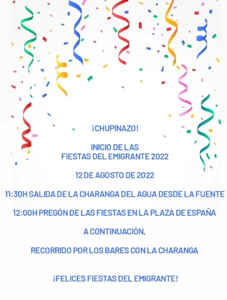 Imagen 12 de Agosto - Inicio de las Fiestas del Emigrante 2022 en Ceclavín