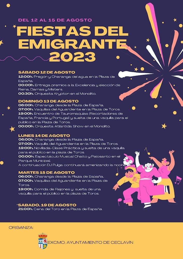 Imagen Del 12 del 15 de Agosto - Programación Fiestas del Emigrante 2023