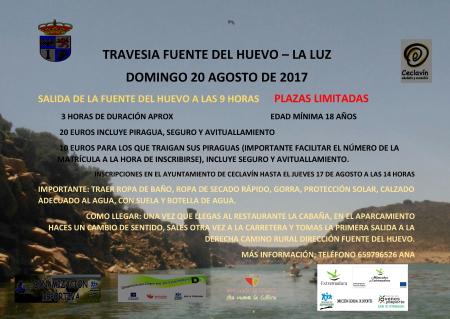 Imagen 20 de Agosto - Travesía en piragua a la Fuente del Huevo-La luz