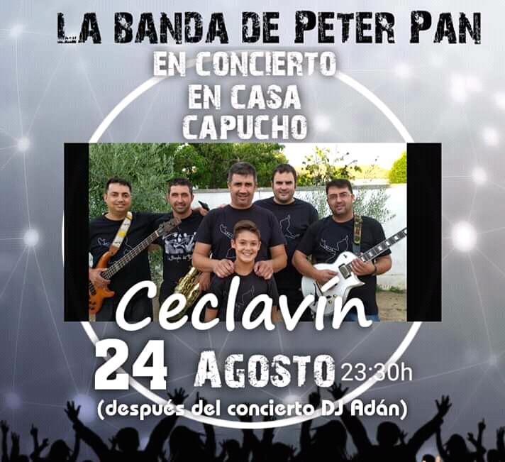 Imagen 24 de agosto - La Banda de Peter Pan en Casa Capucho