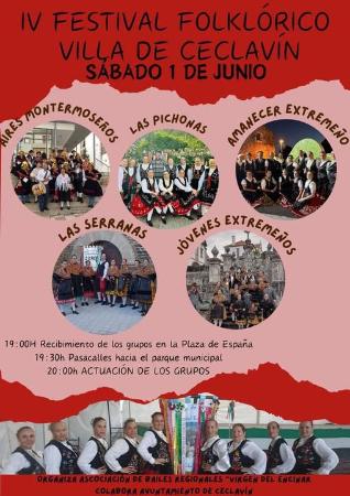 Imagen 1 de Junio - IV Festival Folklórico Villa de Ceclavín