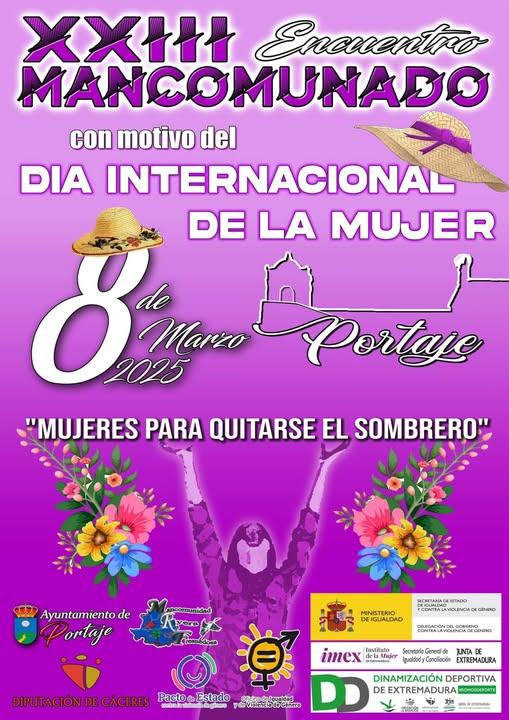 Imagen 8 de Marzo - XXIII Encuentro Mancomunado Día Internacional de la Mujer en Portaje