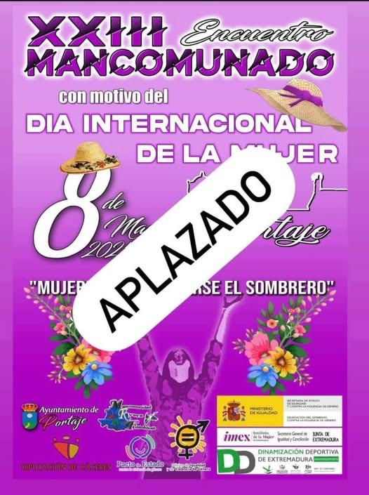 Imagen Aplazamiento del XXIII encuentro mancomunado de Portaje