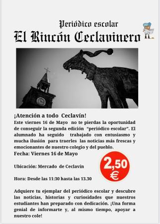 Imagen PERIÓDICO ESCOLAR: “EL RINCÓN CECLAVINERO”
