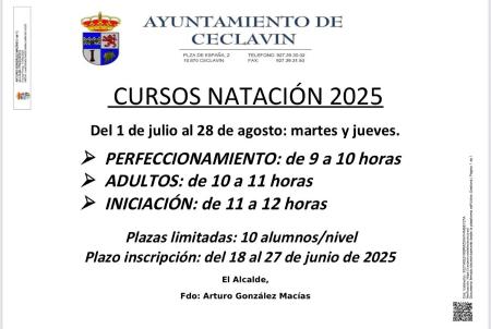 Imagen Cursos Natación 2025