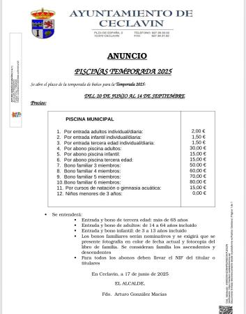Imagen Temporada Piscinas 2025