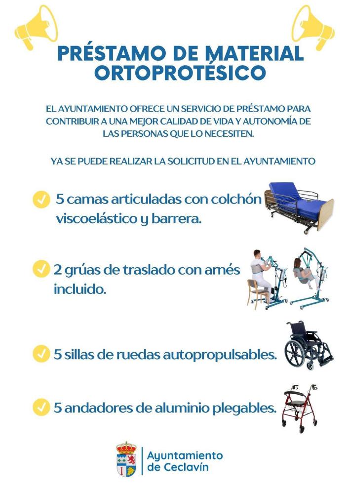 Imagen Entrada en vigor de la ORDENANZA DE PRÉSTAMO DE MATERIAL ORTOPROTÉSICO