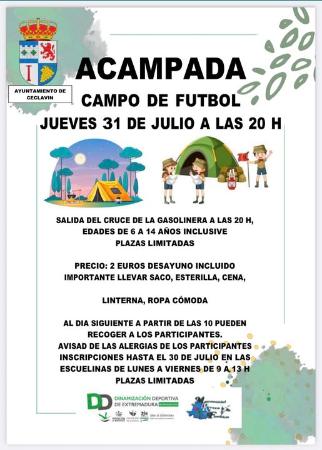 Imagen 31 de Julio - Acampada en el campo de fútbol