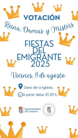 Imagen 8 de Agosto - Votación Reina, Damas y Misters