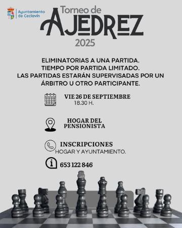 Imagen 26 de Septiembre - Torneo de Ajedrez