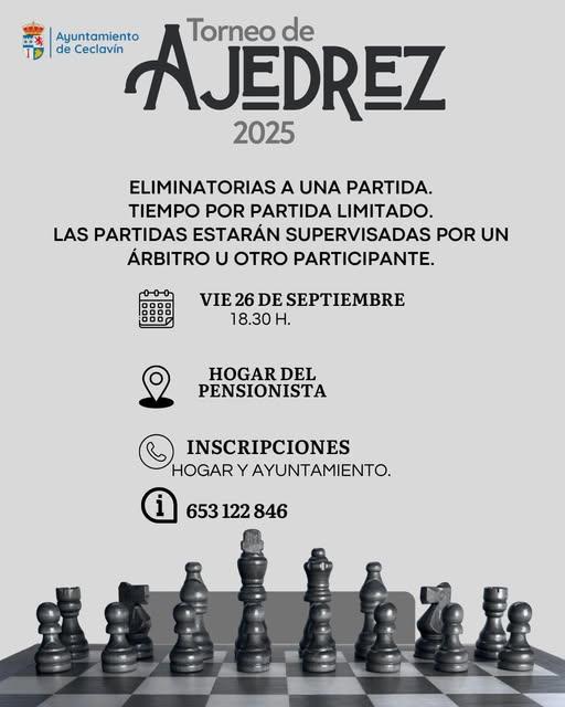Imagen 26 de Septiembre - Torneo de Ajedrez