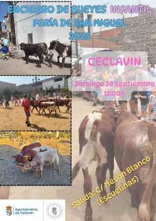 Imagen 28 de Septiembre - Encierro de bueyes infantil