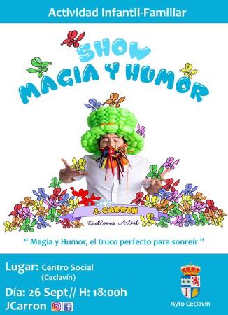 Imagen 26 de Septiembre - SHOW MAGIA Y HUMOR