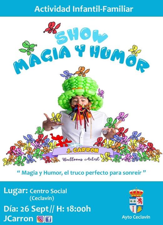 Imagen 26 de Septiembre - SHOW MAGIA Y HUMOR