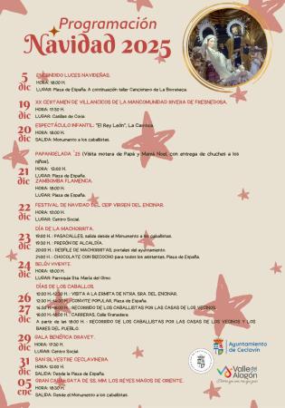 Imagen Programación Navidad 2025