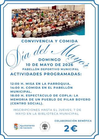 Imagen 10 de Mayo - DÍA DEL MAYOR.