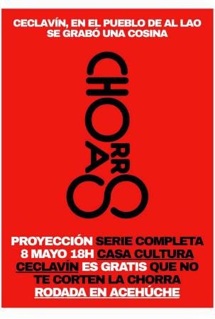 Imagen 8 de Mayo - PROYECCIÓN SERIE “CHORRAS”.